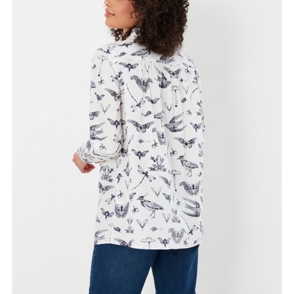 NWT Joules Kristin Pie Crust Shirt - Picture 10 of 11